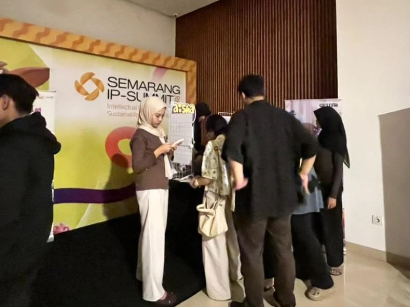 Pelaku Industri Kreatif Kumpul di Semarang IP Summit 2025