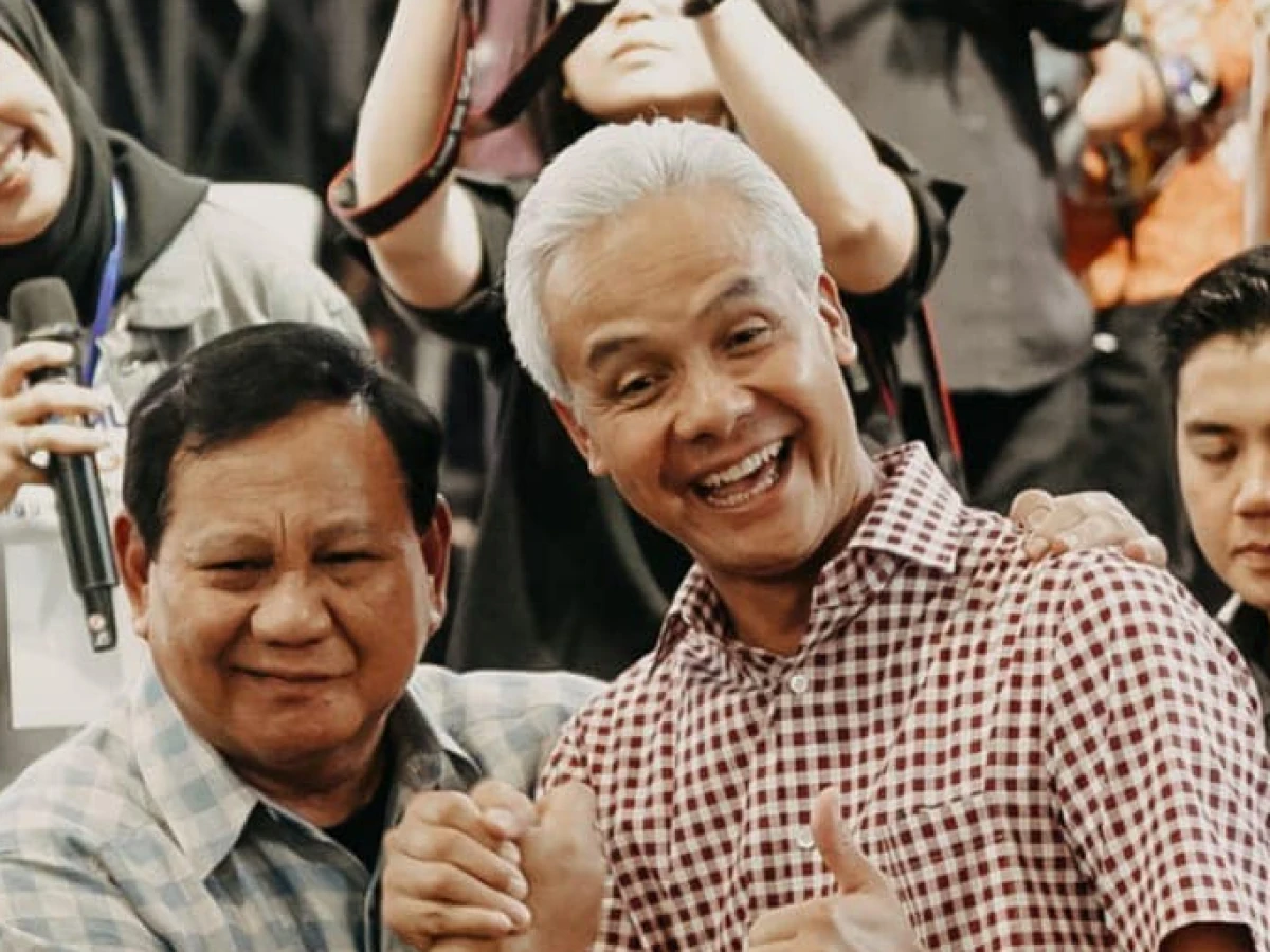 Bertemu di Acara Diskusi, Ganjar dan Prabowo Siap Bersaing Sehat di Pilpres 2024