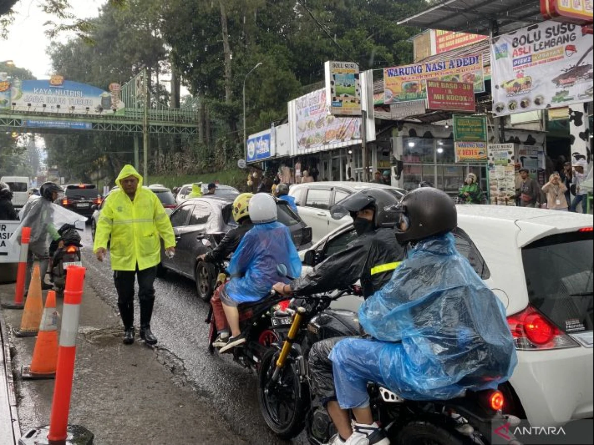 Libur Natal dan Tahun Baru, 20.599 Kendaraan Bermotor Masuk Lembang Sejak Minggu