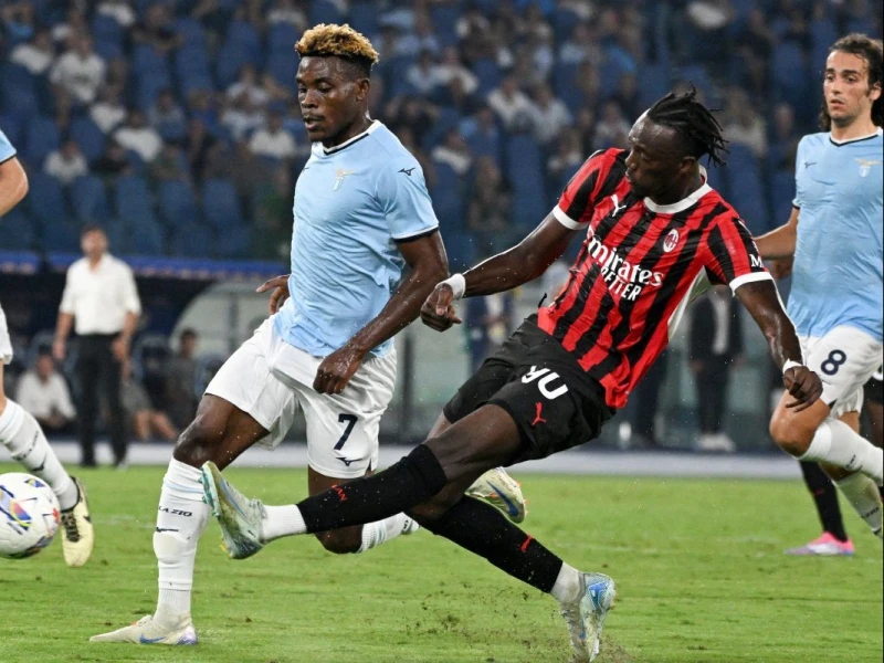 Lazio Tundukkan AC Milan 1-0, Gol Isaksen Jadi Penentu