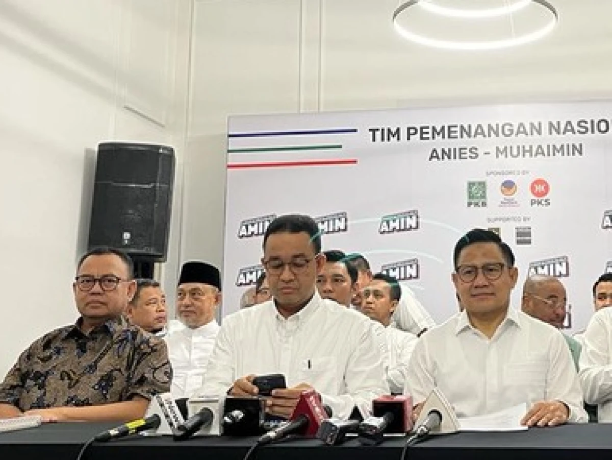 Ahmad Ali Jadi Head Coach Timnas AMIN, Surya Paloh-Salim Segaf Pembina