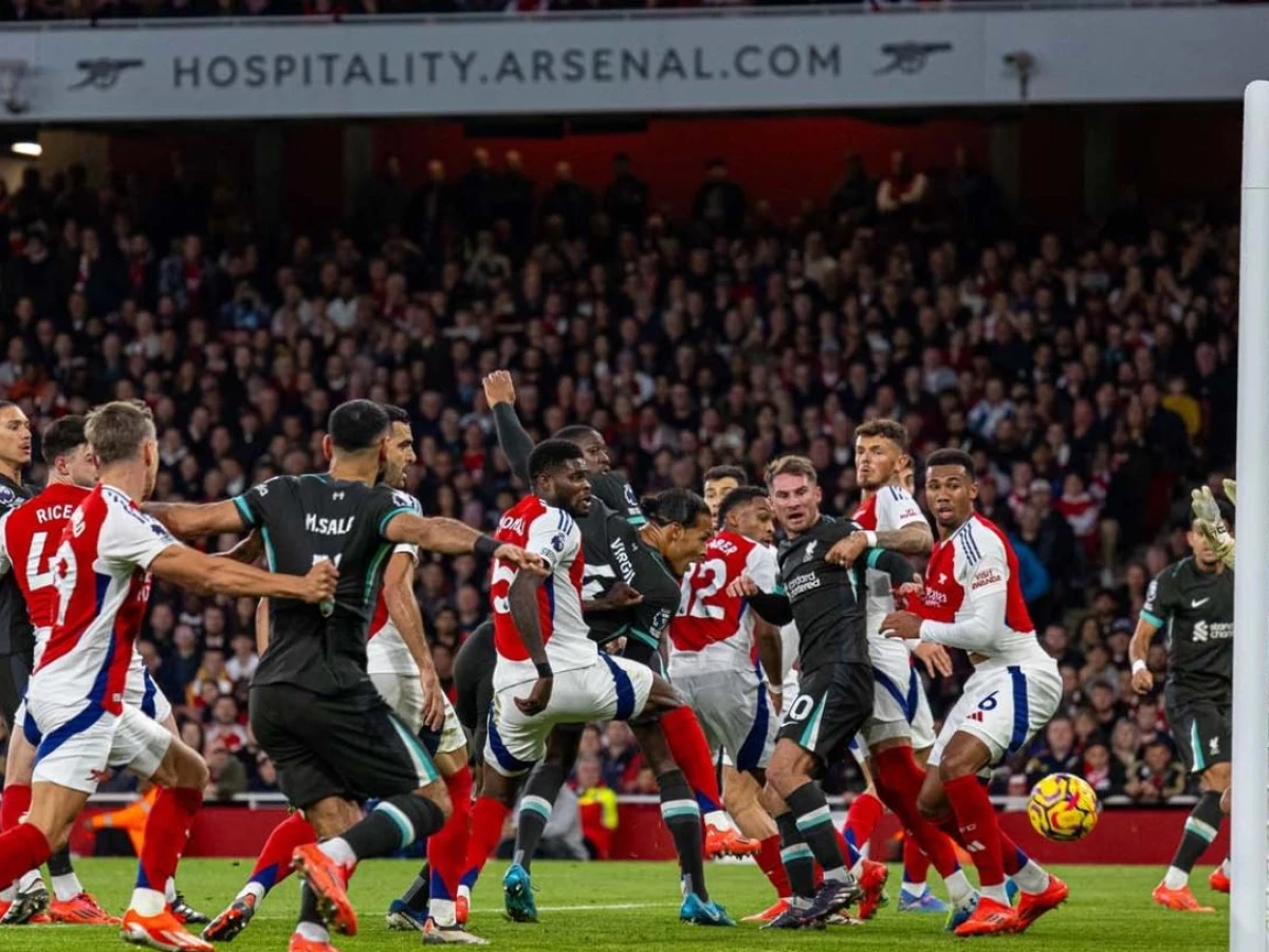 Liverpool Gagal Kudeta City dari Puncak Klasemen Liga Inggris usai Imbang 2-2 Kontra Arsenal
