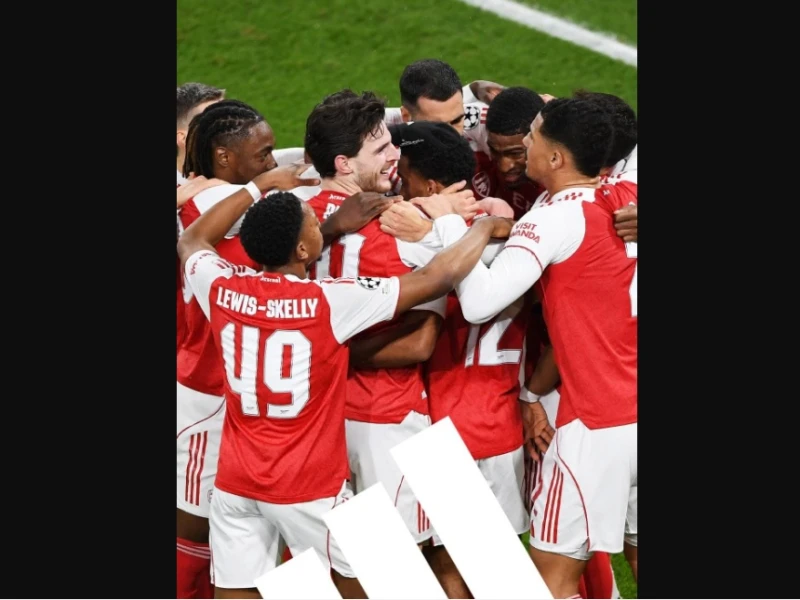 Arsenal Jinakkan Bayern 3–1, The Gunners Kokoh di Puncak Liga Champions