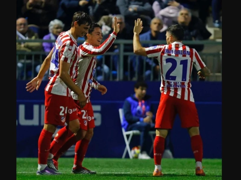 Atletico Madrid Tumbangkan Baleares dalam Laga Drama 5 Gol dan Melaju ke 16 Besar Copa del Rey