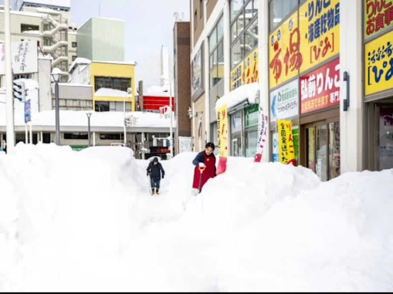 Badai Salju Mematikan Landa Jepang, 30 Orang Tewas, Pasukan Militer Dikerahkan