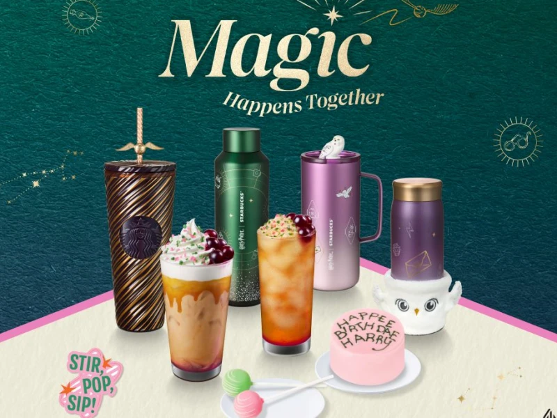 Starbucks Gandeng Warner Bros Rilis Thumbler dan Minuman Bertema Harry Potter