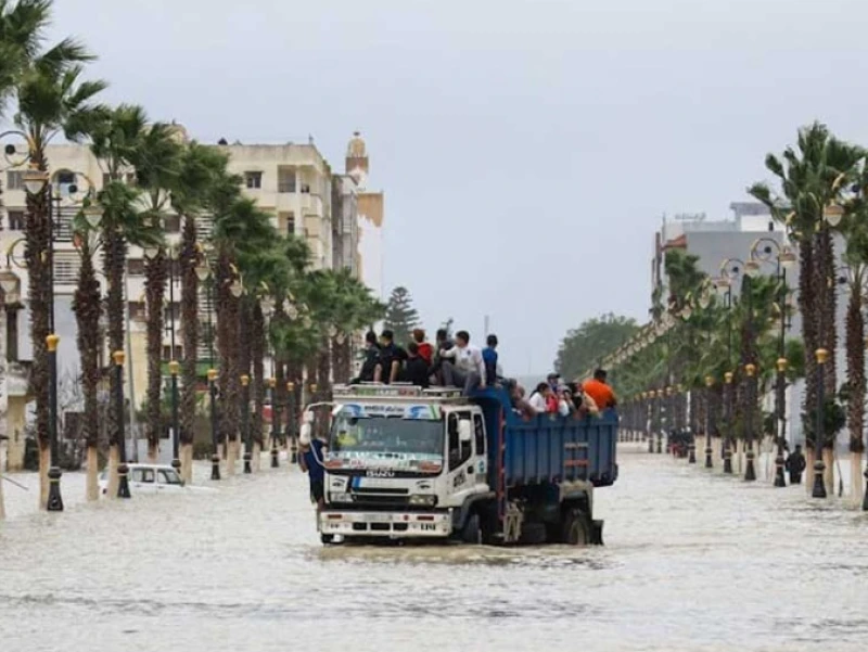 Kota Terancam Tenggelam, 50.000 Penduduk dari Ksar El-Kebir Dievakuasi Imbas Banjir Besar di Maroko