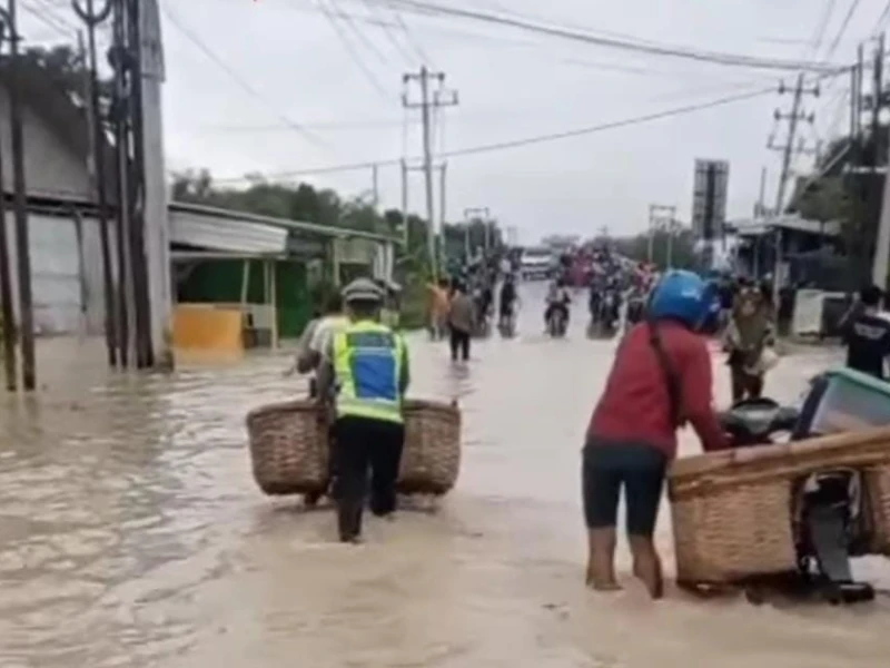Banjir Kepung Purwodadi, Ini Titik Ruas Jalan Utama yang Terdampak!