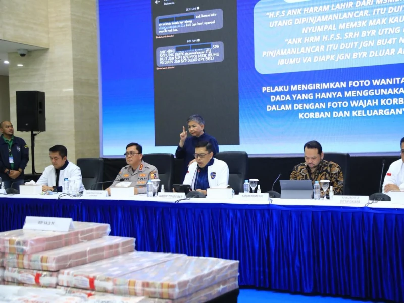 Jaringan Pinjol Ilegal Dompet Seleberiti dan Pinjaman Lancar Dibongkar, 400 Korban Diteror dan Diperas Miliaran