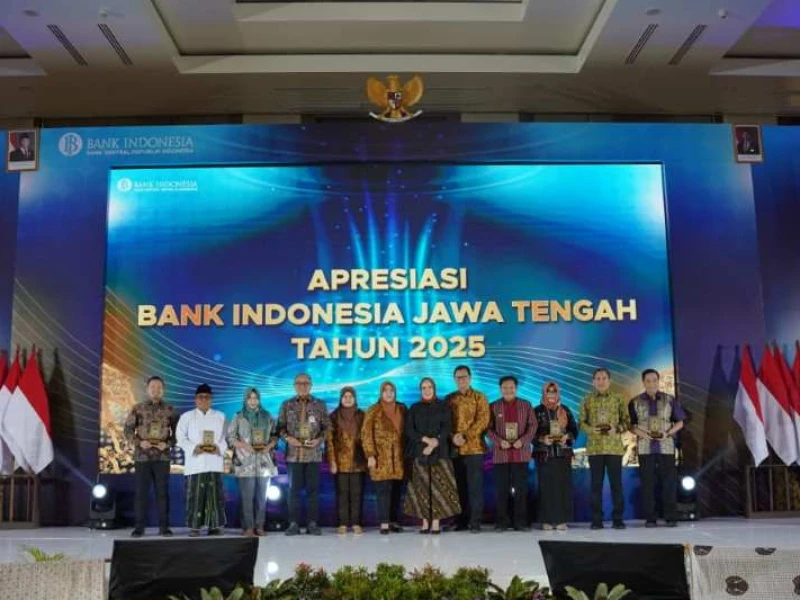 BI Jateng Beri Penghargaan 15 Mitra Strategis, Ini Daftarnya