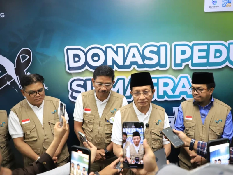 Aksi Peduli Sumatera: Bimas Islam Kemenag dan UIN Jakarta Himpun Rp2,8 Miliar Donasi Bencana
