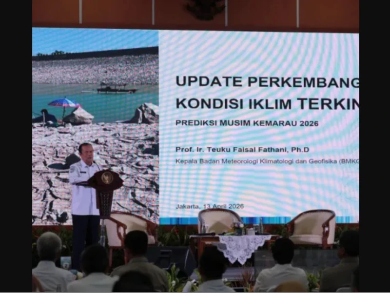 Kemarau 2026 Diprediksi Lebih Ekstrem, BMKG Dorong Penguatan Mitigasi Lintas Sektor
