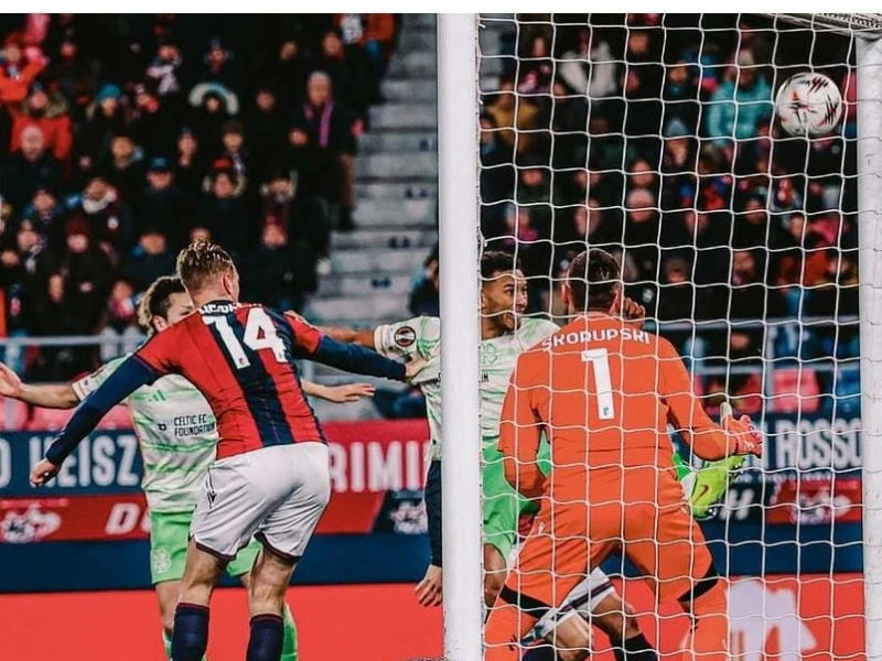 Liga Europa: Bologna Gagal Menang, Ditahan Imbang Celtic 2-2 dengan Hanya 10 Pemain