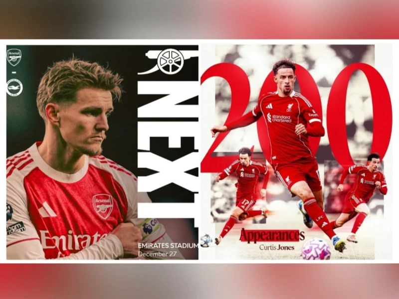 Boxing Day Memanas! Jadwal Liga Inggris: Arsenal Jaga Puncak, Liverpool Bidik Kebangkitan, City Siap Menggila