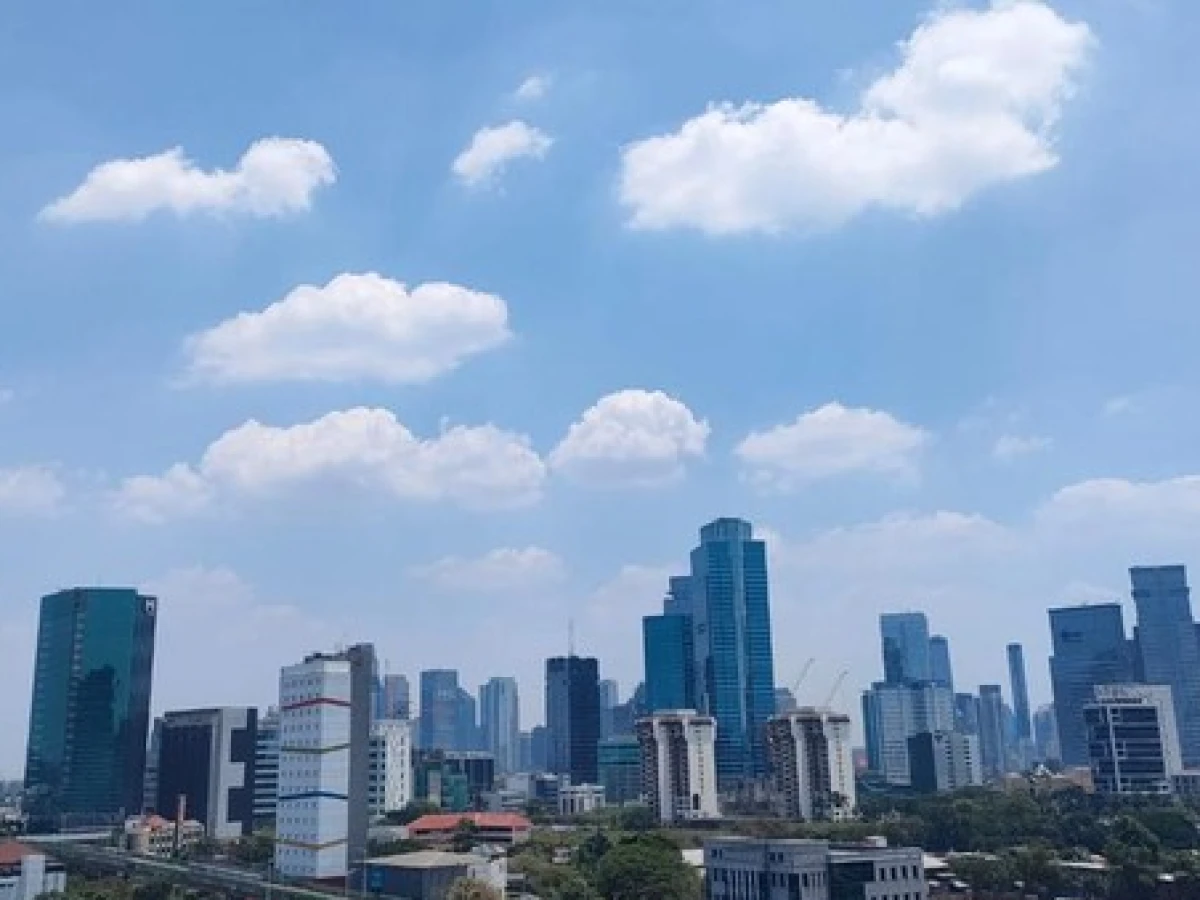 Cuaca Jakarta Hari Ini Diprediksi Cerah Berawan sejak Pagi hingga Malam