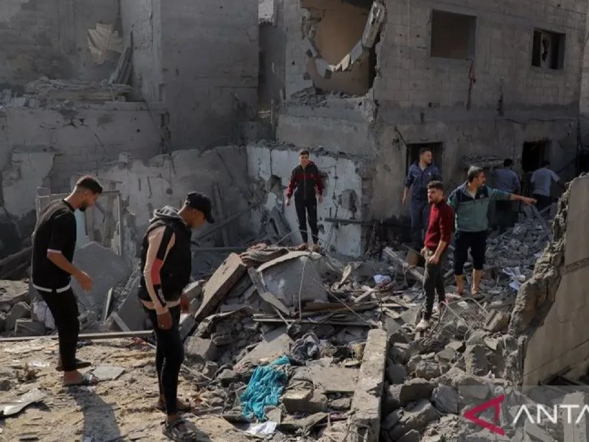 Sebanyak 1,9 Juta Warga Palestina Ngungsi ke Wilayah Selatan