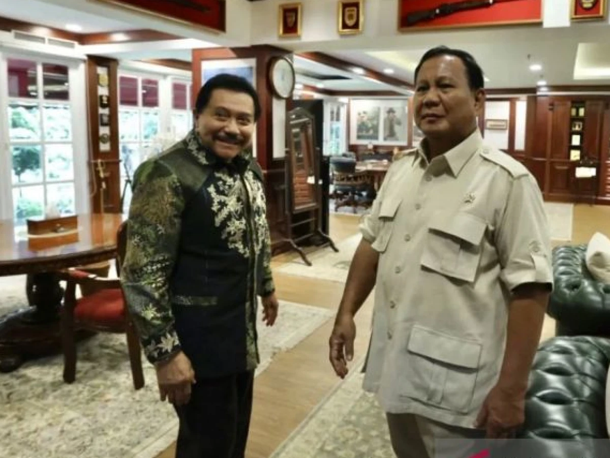 Hendropriyono Bertemu Prabowo di Kemenhan, Simbol Dukungan?