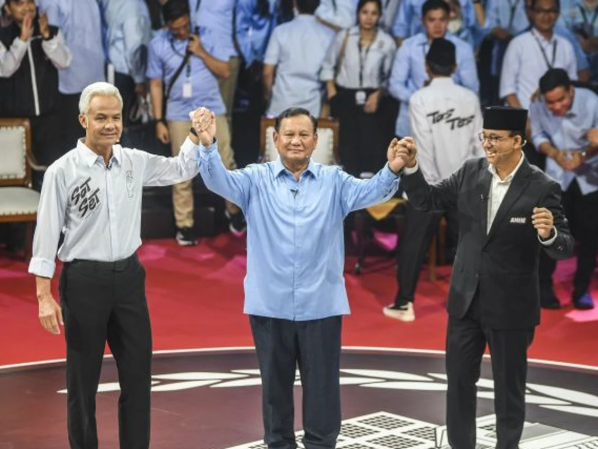 Ganjar soal HAM Masa Lalu saat Debat, Prabowo: Jangan Dipolitisasi