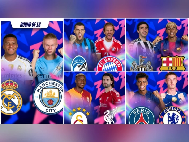Drawing 16 Besar Liga Champions Memanas! PSG Tantang Chelsea, Madrid Bentrok Sengit dengan City