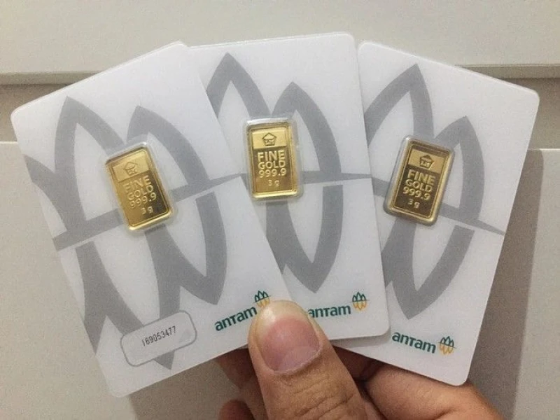 Harga Emas Antam di Pegadaian Naik, Sentuh Rp2,5 Juta per Gram