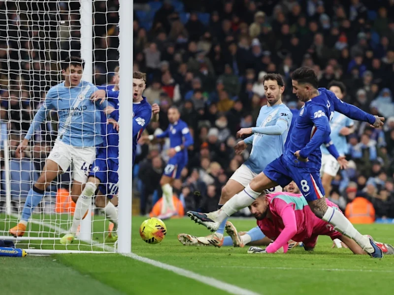 Liga Inggris: Enzo Fernandez Selamatkan Chelsea di Etihad, Man City Gagal Pepet Arsenal di Puncak Klasemen