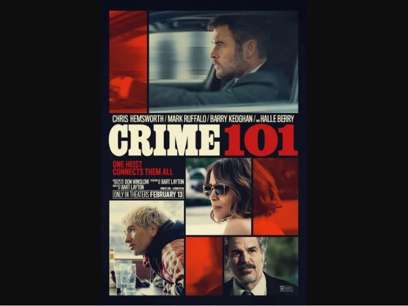 Duel Otak Berbahaya, Film ‘Crime 101’ Bawa Perampokan Sempurna Menantang Hukum Tanpa Ampun, Tayang 13 Februari 2026