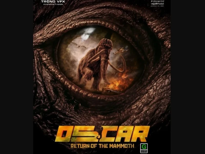 ‘Oscar: The Return of the Mammoth’ Jadi Film Monster Raksasa Pertama Negeri Piramida, Tayang 13 Februari 2026