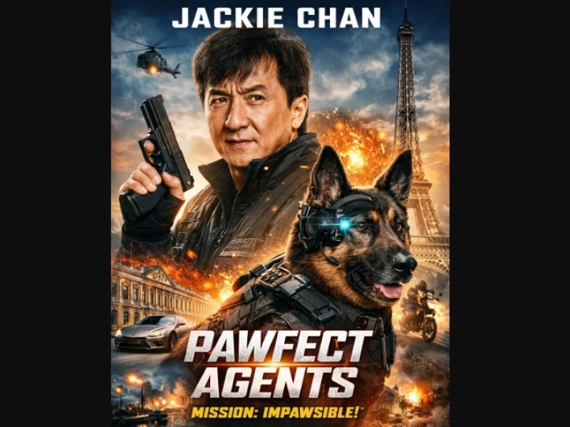 Wow! Jackie Chan Bakal Beraksi di Film‘Pawfect Agents’, Bawa Misi Gila Agen Veteran dan Anjing Super Canggih