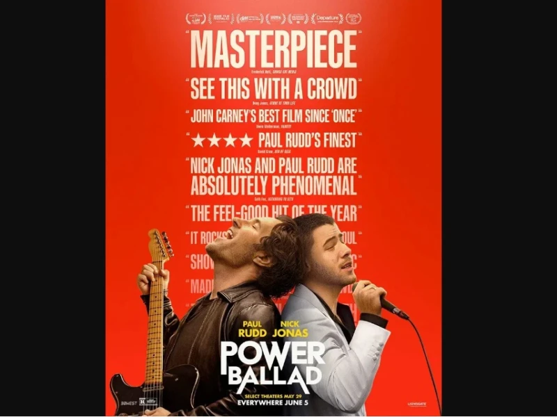 Film ‘Power Ballad’ Bawa Drama Musik Penuh Emosi dari John Carney, Siap Tayang 5 Juni 2026
