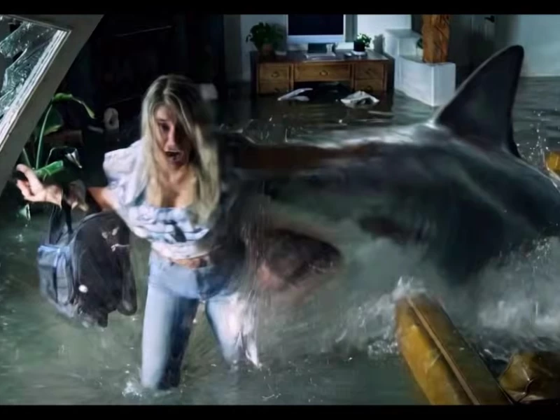 Tayang Besok, Intip Cuplikan Film Mockbuster ‘Shark Thrash’ di Link Trailer Ini!