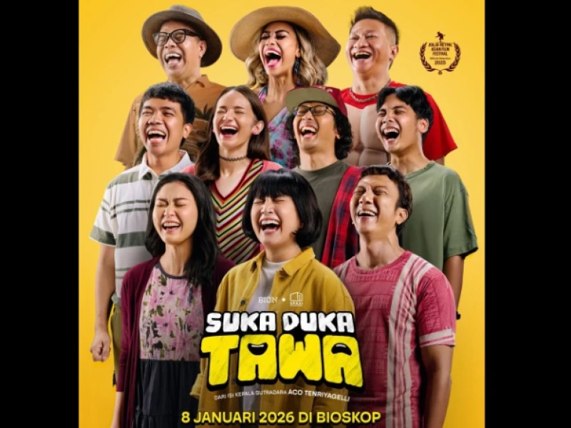 Film ‘Suka Duka Tawa’ Siap Tayang 8 Januari 2026, Bawa Drama-Komedi tentang Luka, Tawa dan Panggung Komika