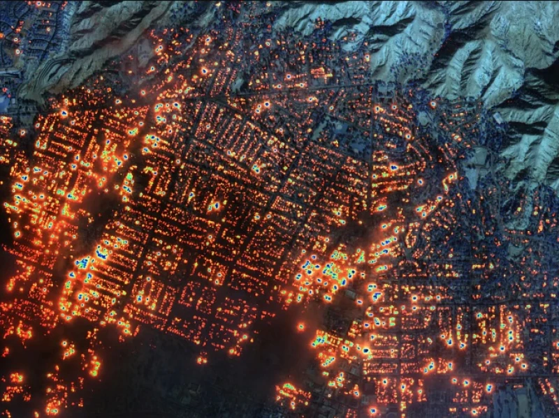 Kebakaran di Los Angeles, Begini Penampakan Titik Api Palisades, Hurst hingga Eaton