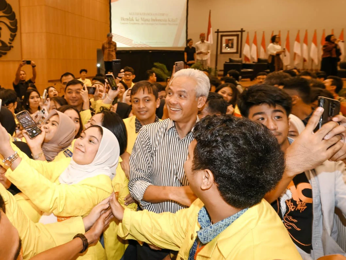 PDIP: Ganjar Ingin Anak Muda Jadi Tuan di Negeri Sendiri