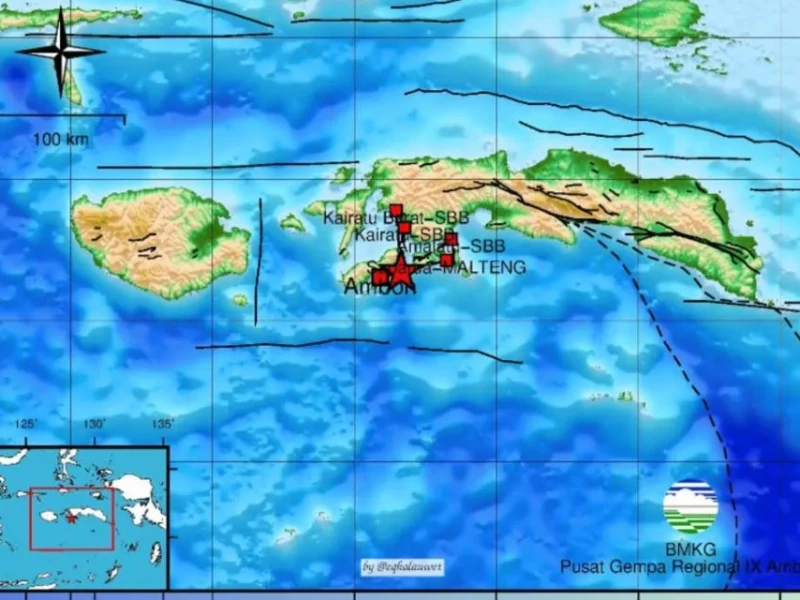 Gempa Magnitudo 6,0 Guncang Laut Banda Maluku Tengah, BMKG: Tidak Picu Tsunami