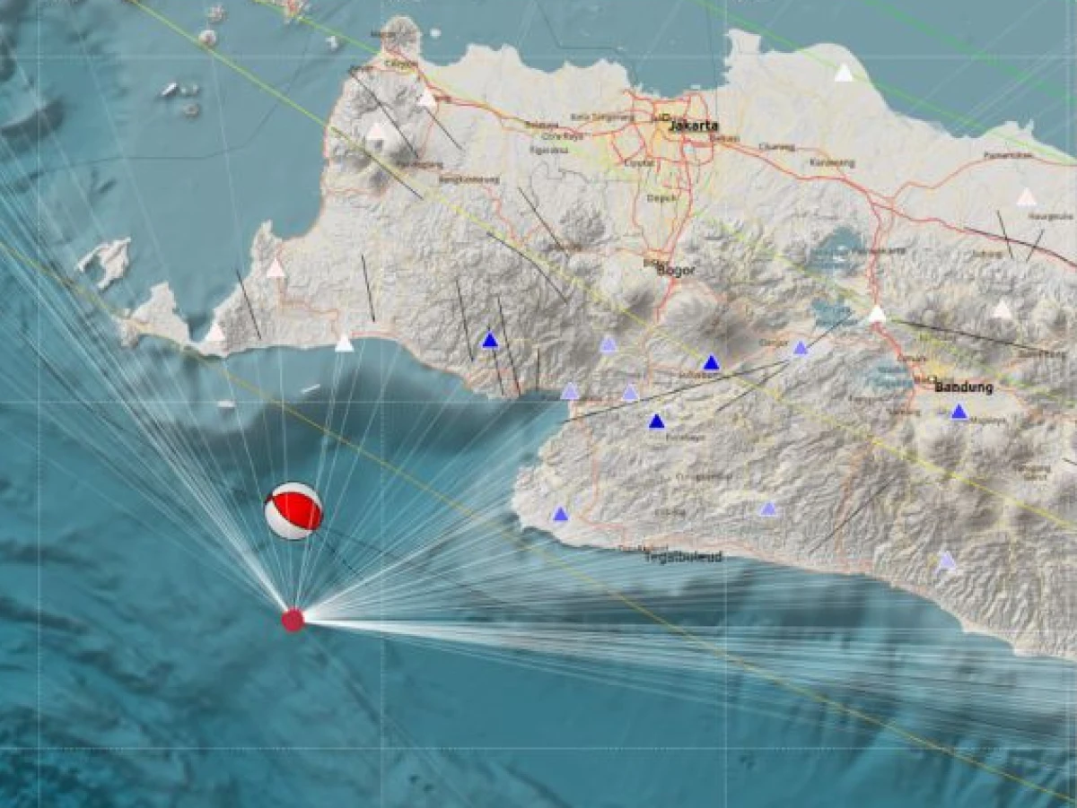 BMKG: Gempa M 5,7 yang Guncang Banten Tak Berpotensi Tsunami