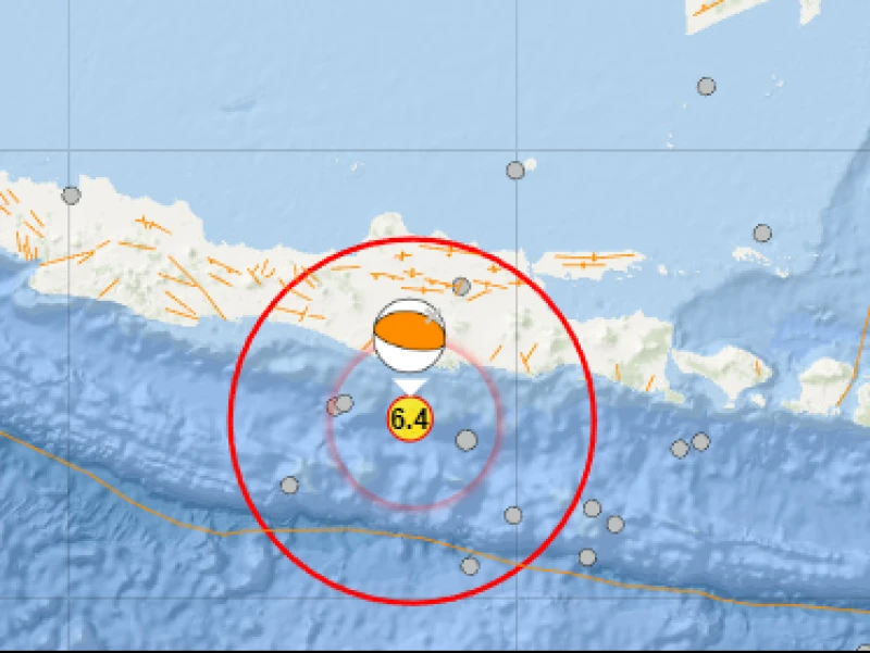 Gempa Magnitudo 6,4 Guncang Pacitan, BPBD: Belum Ada Laporan Korban dan Kerusakan Bangunan