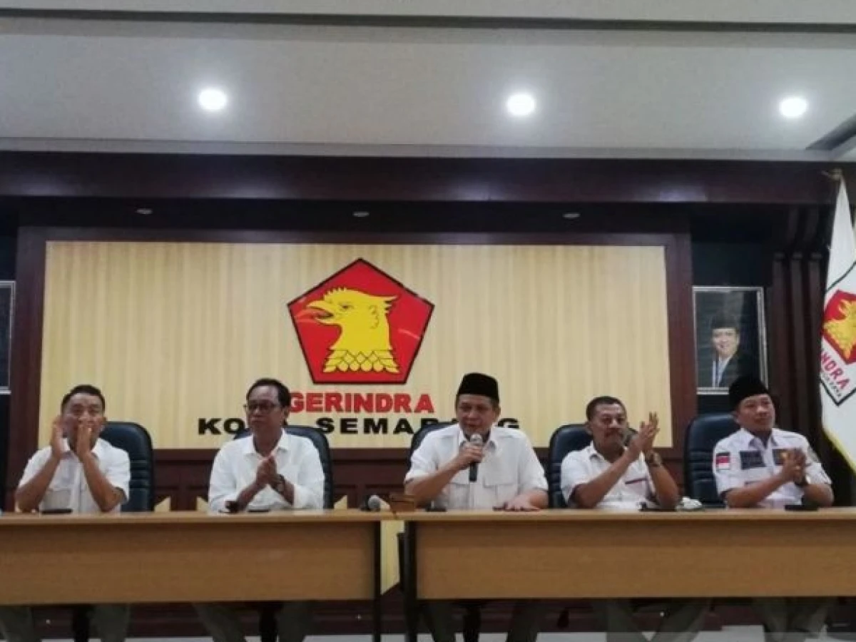 Gerindra Semarang Sepakat Usulkan Gibran Jadi Cawapres Prabowo di 2024