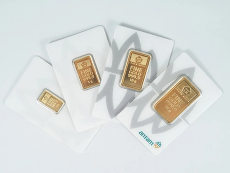 Harga Emas Catat Rekor Baru, Tembus Rp1.577.000 per Gram