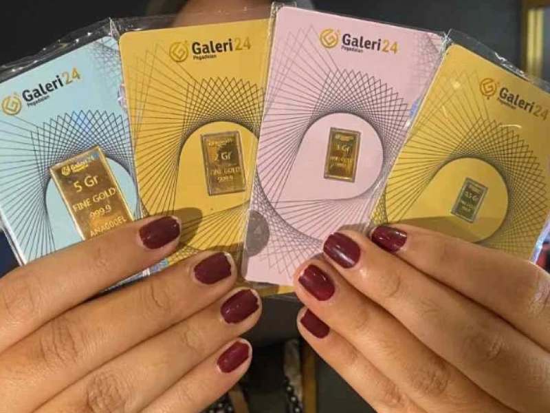 Harga Emas di Pegadaian Kamis Kompak Turun, UBS Rp3,09 Juta per Gram, Galeri24 Rp3,07 Juta