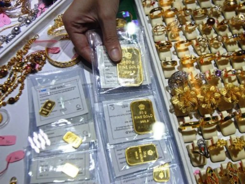 Harga Emas Pegadaian Stabil di Awal Pekan