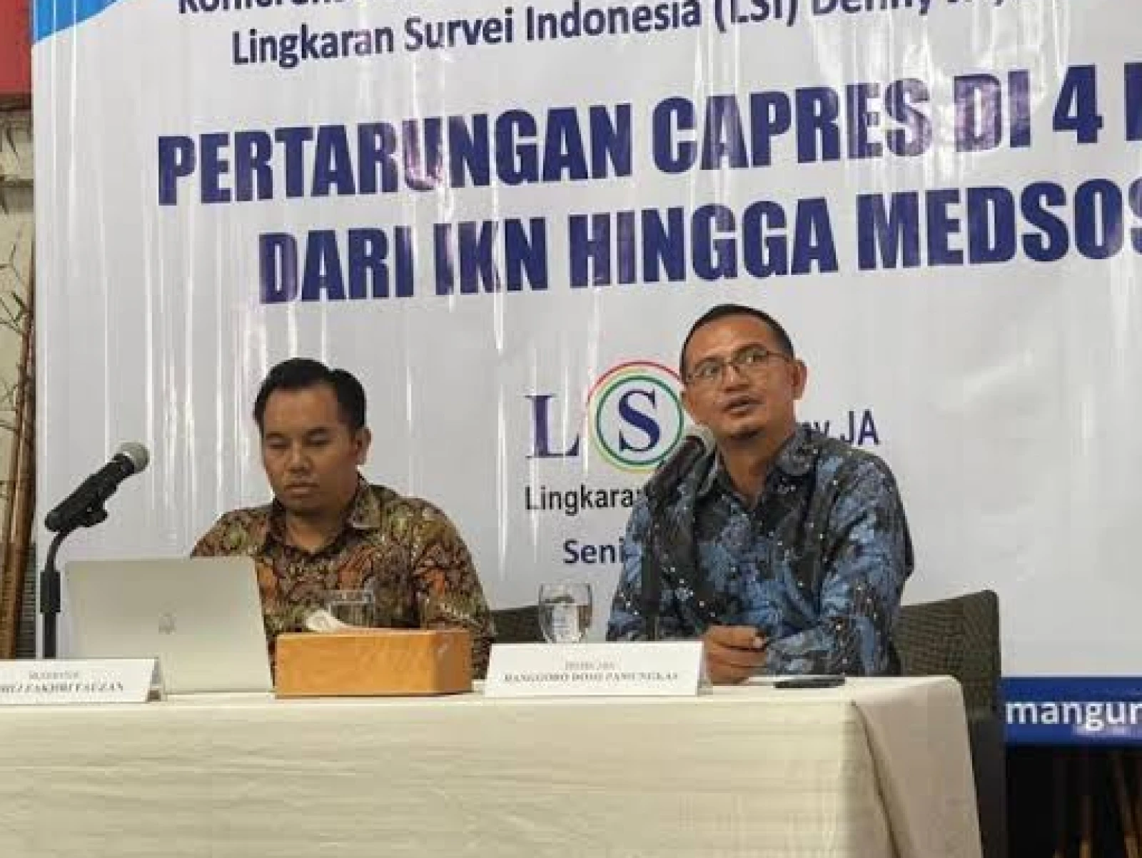 Survei LSI Denny JA: Elektabilitas Prabowo Naik, Ganjar Turun, Anies Stagnan