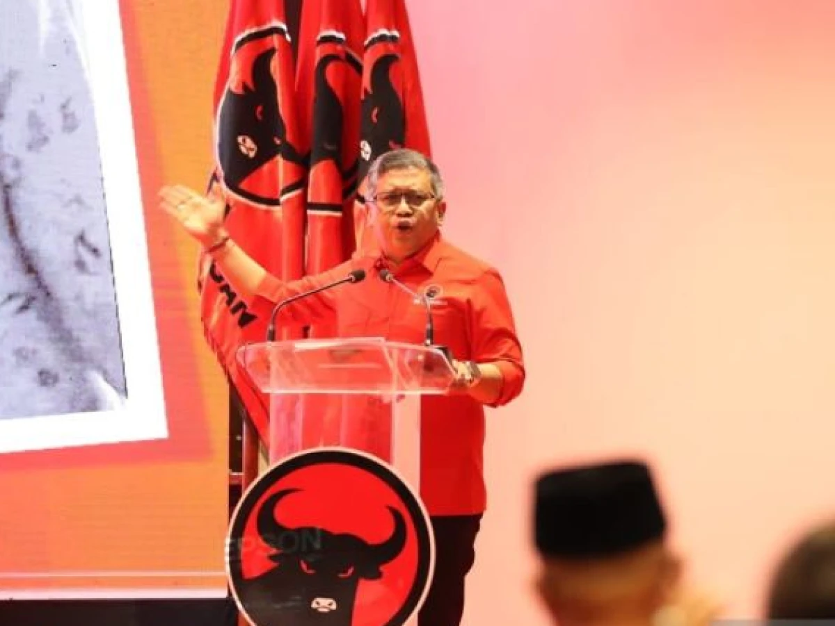 Hasto Minta Semua Kader Lampung Bergerak untuk Kemenangan Ganjar