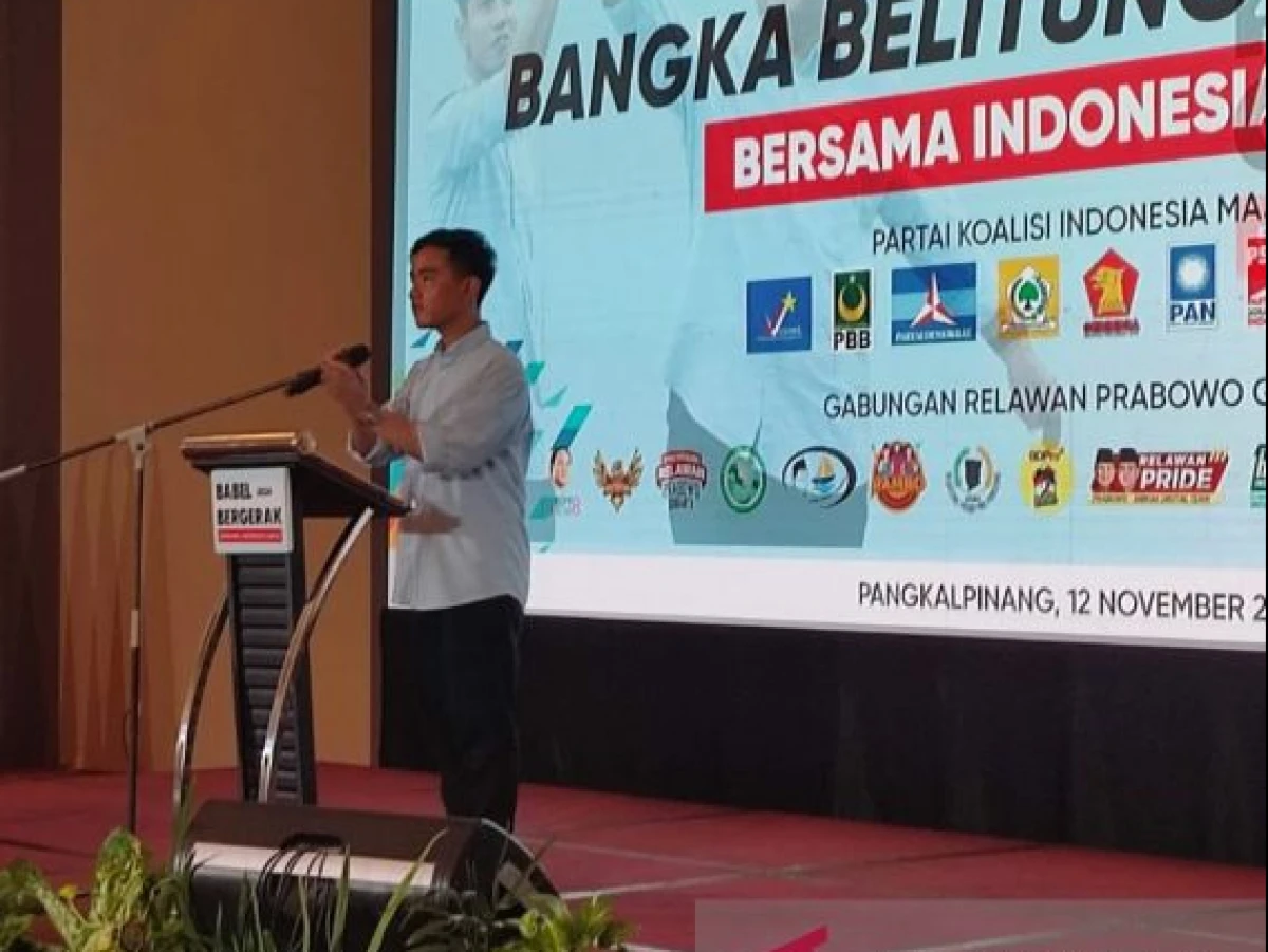 Gibran Minta Pendukung Tak Tanggapi Serangan Lawan