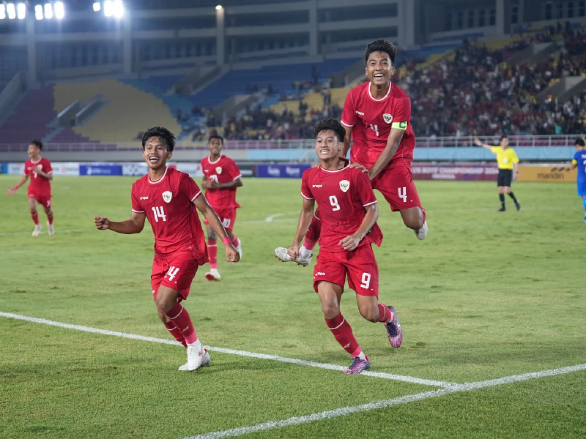 Keren! Timnas Indonesia Lolos ke Semifinal Piala AFF U-16 dengan Poin Sempurna