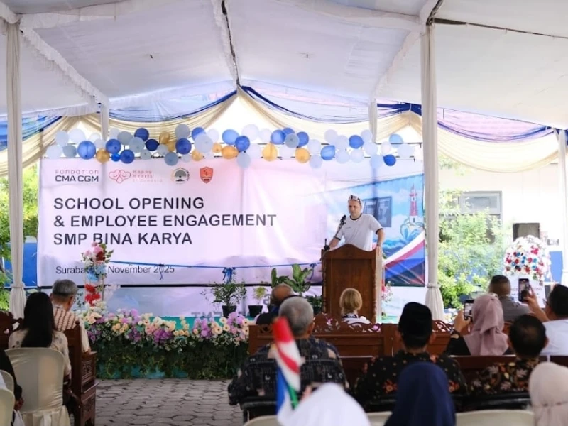 CMA CGM Foundation dan Happy Hearts Indonesia Renovasi 4 Sekolah di Jakarta dan Surabaya