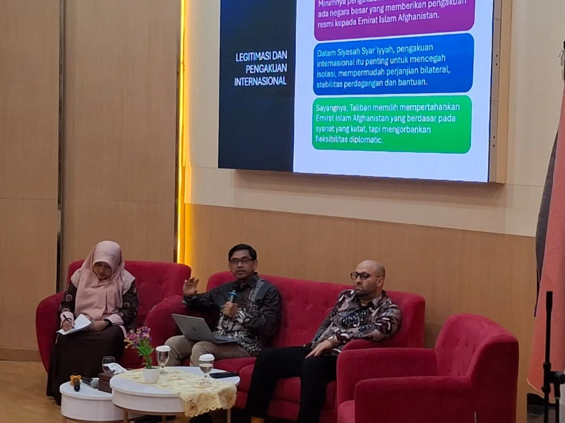 Guru Besar UIN Dorong Diplomasi Islam Indonesia untuk Buka Ruang Keterlibatan di Afghanistan