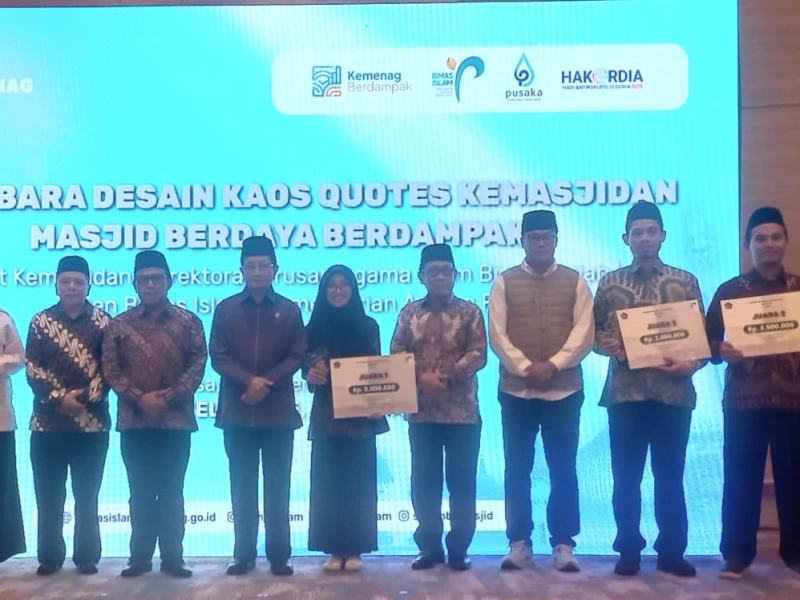 Daftar Lengkap Pemenang Sayembara Desain Kaos Quotes Kemasjidan Kemenag 2025
