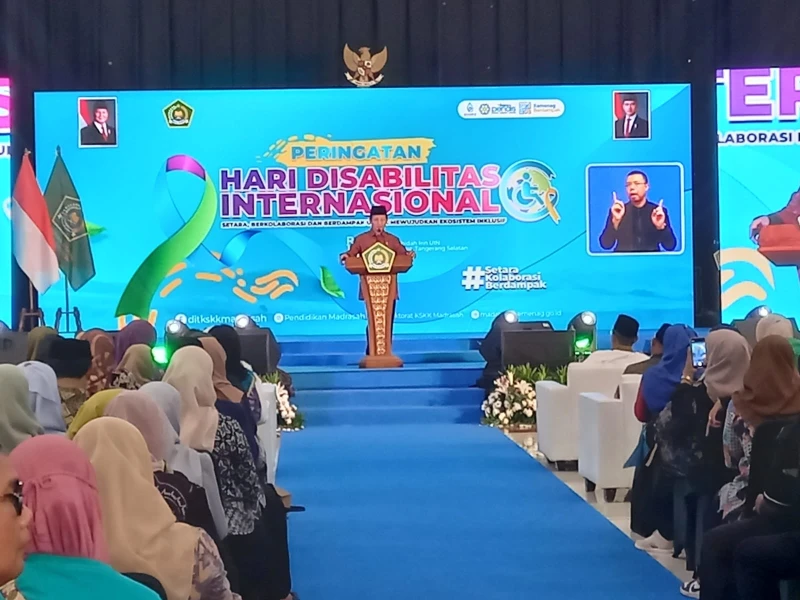 Prof Nasaruddin Umar Pastikan Fasilitas Publik yang Dimiliki Kemenag Ramah Disabilitas