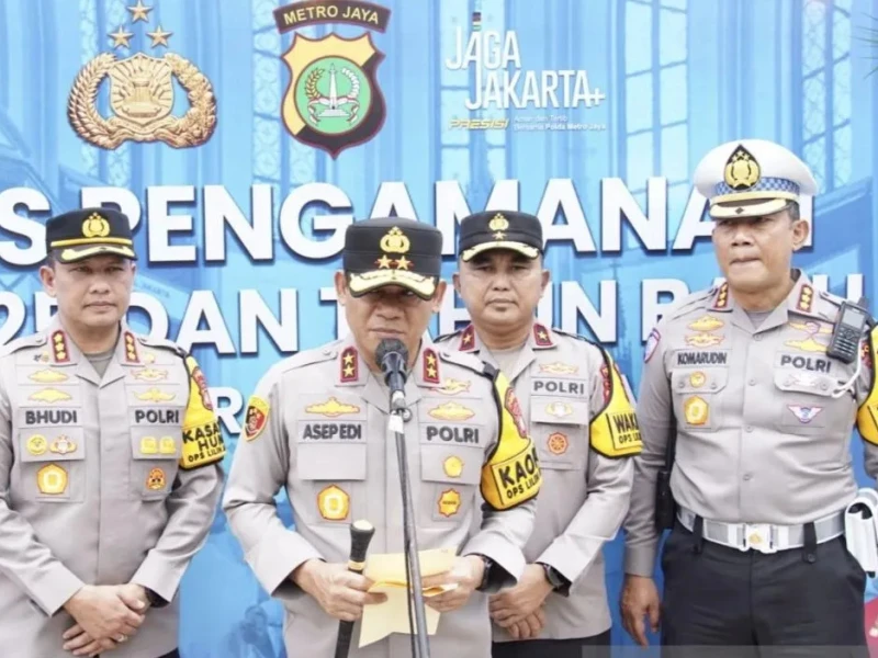Polda Metro Jaya Sebar 5.044 Personel Gabungan Amankan Natal dan Tahun Baru di Jakarta