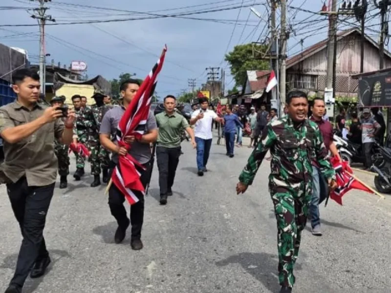 TNI Beberkan Kronologi Pembubaran Aksi Pengibaran Bendera GAM di Lhokseumawe Aceh